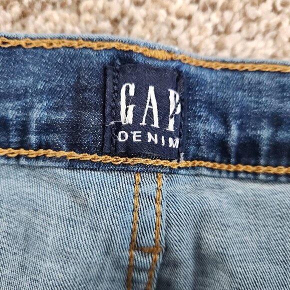 Gap Regular True Skinny Medium Wash Blue Jeans - Picture 3 of 7